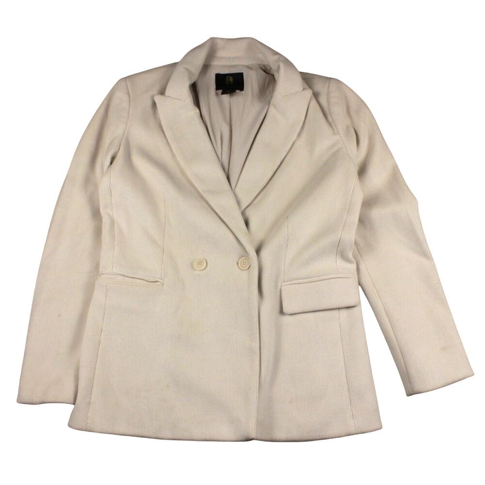 House of Harlow‎ 1960 White Ivory Blazer Womens Medium Stretch Career Wear